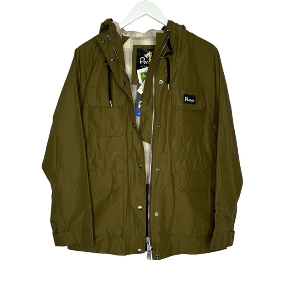 Madewell x Penfield Kasson Jacket Dark Olive Size S NEW - Picture 6 of 16